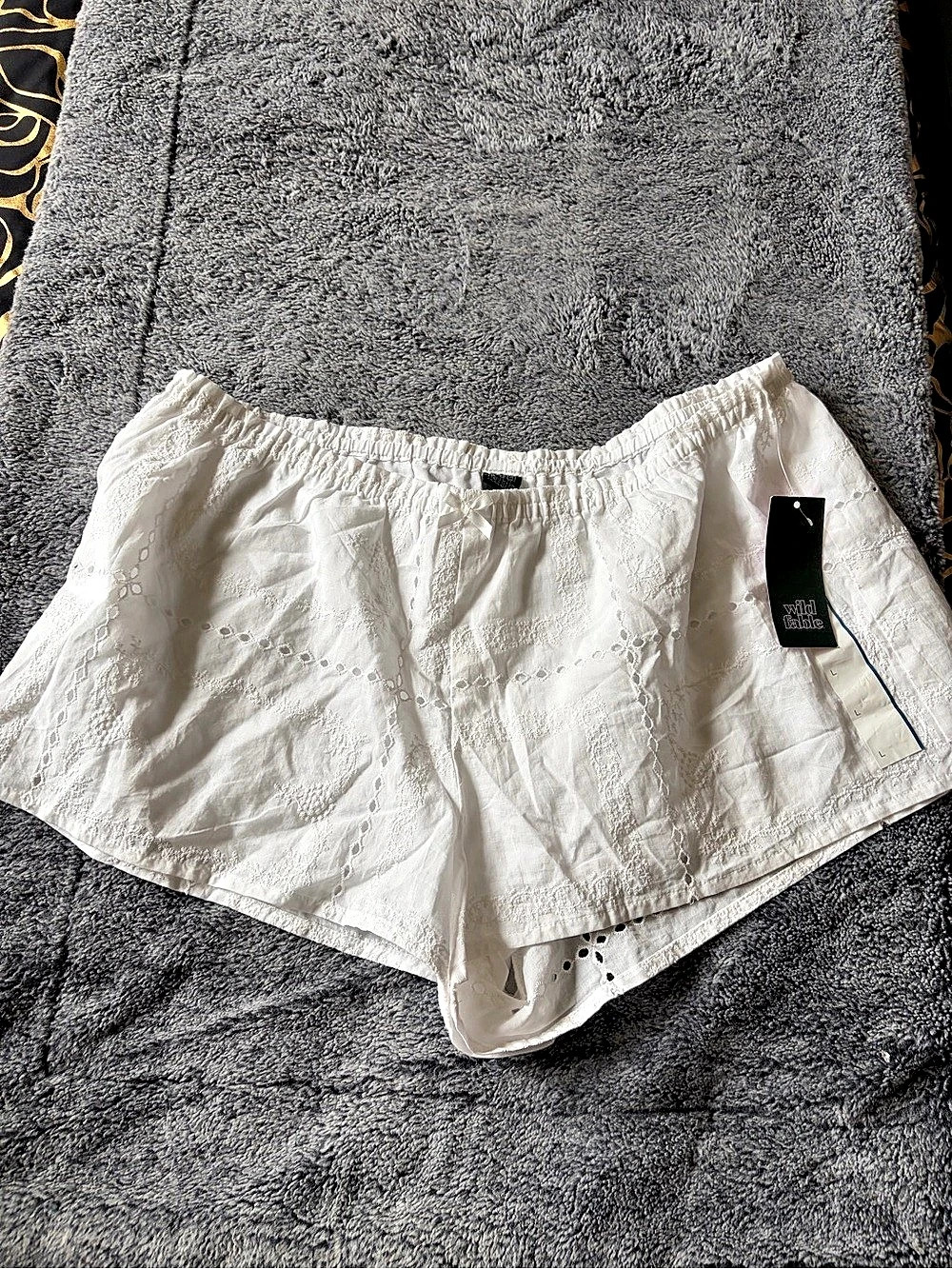 Wild Fable White Floral Skort NWT